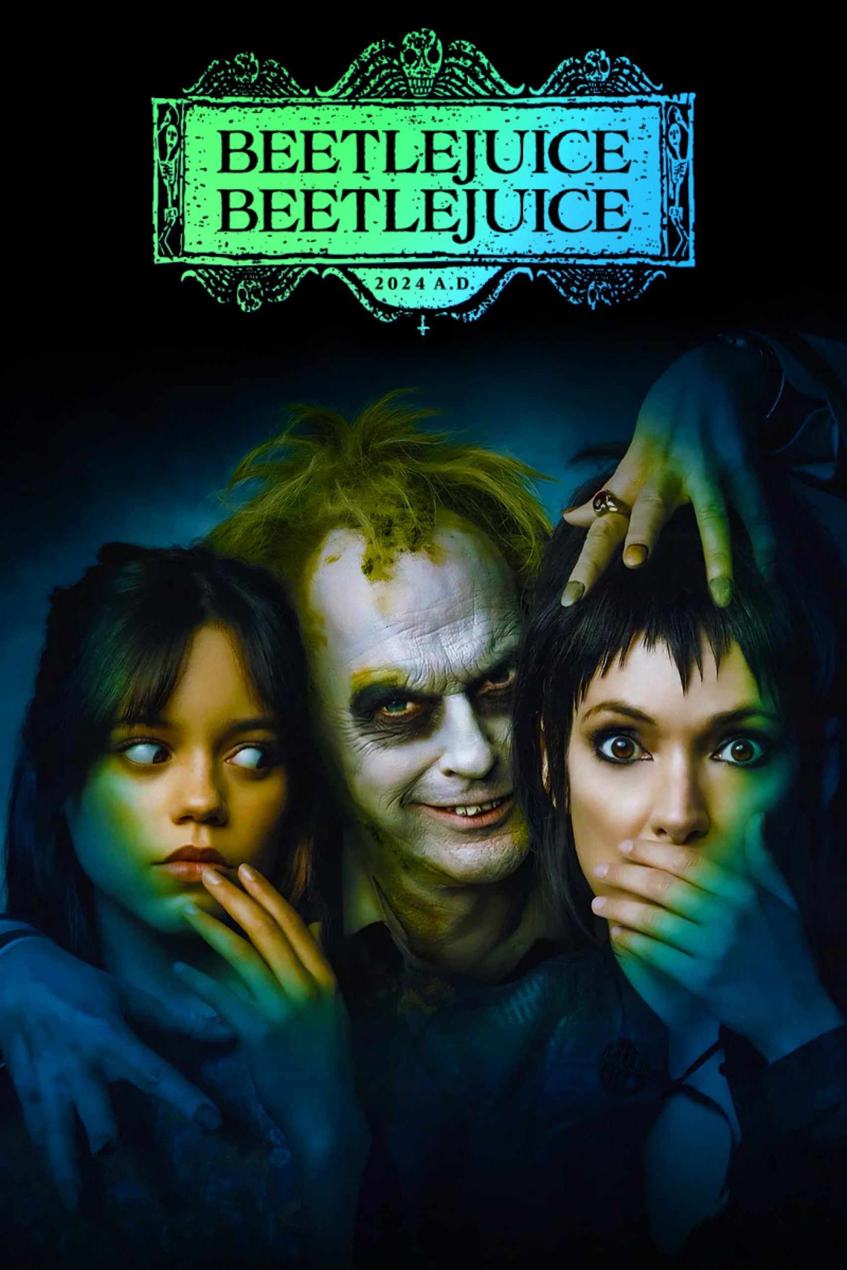 Poster for the movie "Beetlejuice Beetlejuice"